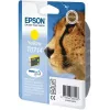 Epson Cheetah singlepack geel T0714 DURABrite Ultra inkt