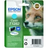 Epson Fox singlepack cyaan T1282 DURABrite Ultra inkt, cyaan, 1 stuk
