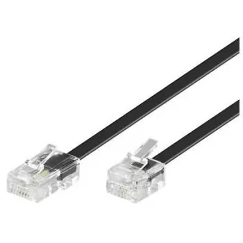 Microconnect MPK451S telefoonkabel 1 m zwart