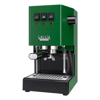 Espressomachine Gaggia Classic E24 — handmatig, 2,1 L waterreservoir, 1200 W, groen, capaciteit 2 kopjes