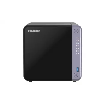 QNAP TS-432X-4G NAS-opslagserver Tower Alpine Alpine AL-524 4 GB DDR4 QNAP QTS zwart