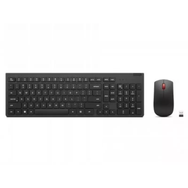 Draadloos toetsenbord en muis Lenovo 4X31N50746 QWERTY US-Engels zwart