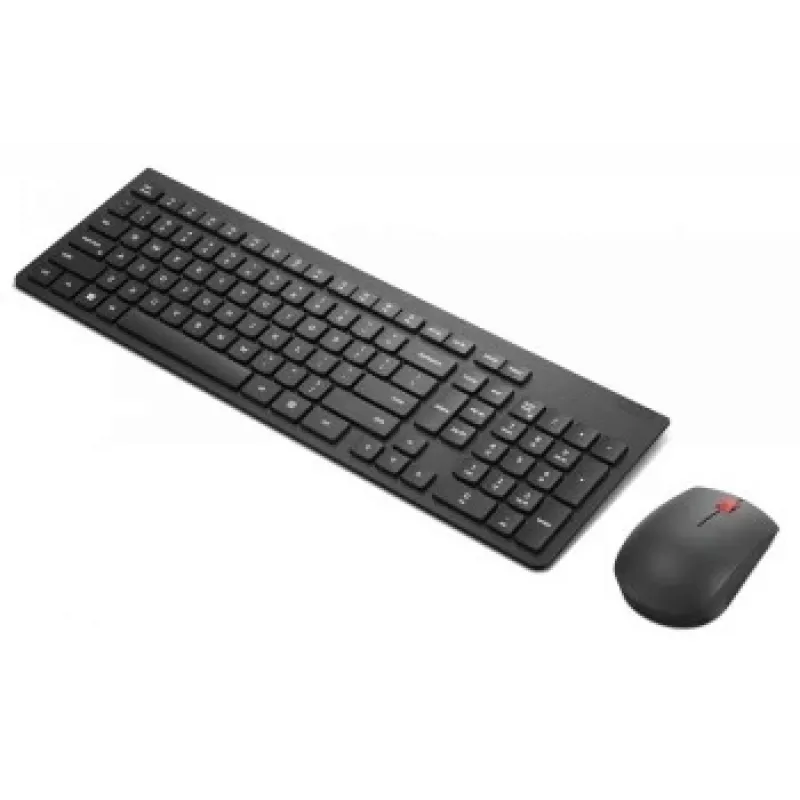 Draadloos toetsenbord en muis Lenovo 4X31N50746 QWERTY US-Engels zwart