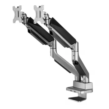 Universele Ergo Office dual monitor desktopsteun, gasveer 17-35 15kg, VESA 75x75 / 100x100, ER-446