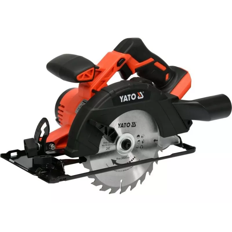 YATO CIRKELZAAG 165 mm 18 V ZONDER ACCU'S EN OPLADER
