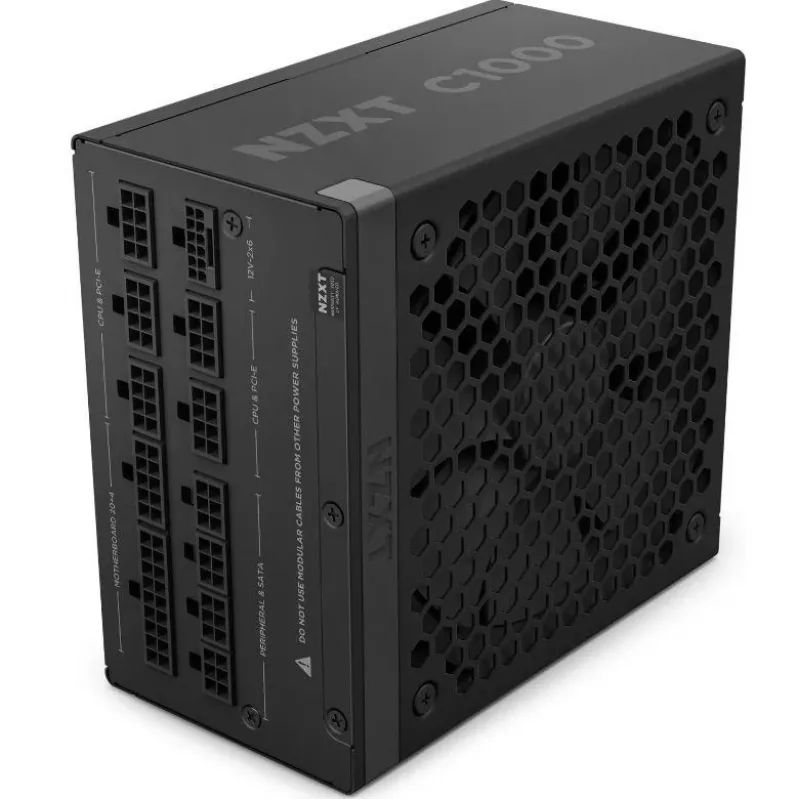 Voeding | NZXT | PA-0G2BB-EU | 1000 watt | efficiëntie 80 PLUS GOLD | MTBF 100000 uur | PA-0G2BB-EU