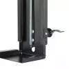 Onderdesk computerhouder MACLEAN MC-885, verstelbaar, handmatige hoogteverstelling, voor maximaal 10 kg, zwart