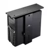 Onderdesk computerhouder MACLEAN MC-885, verstelbaar, handmatige hoogteverstelling, voor maximaal 10 kg, zwart