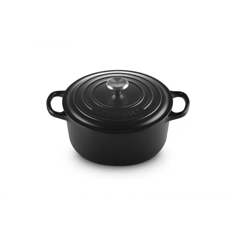 Le Creuset Signature 3,3 L rond zwart