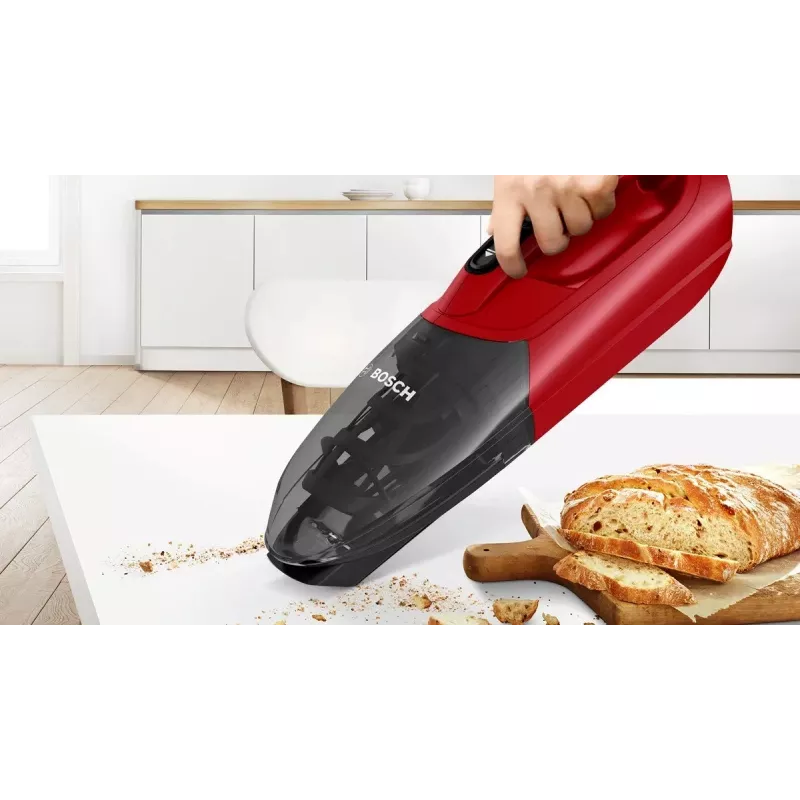 Bosch Series 2 BBHF214R 2-in-1 accu-stofzuiger rood