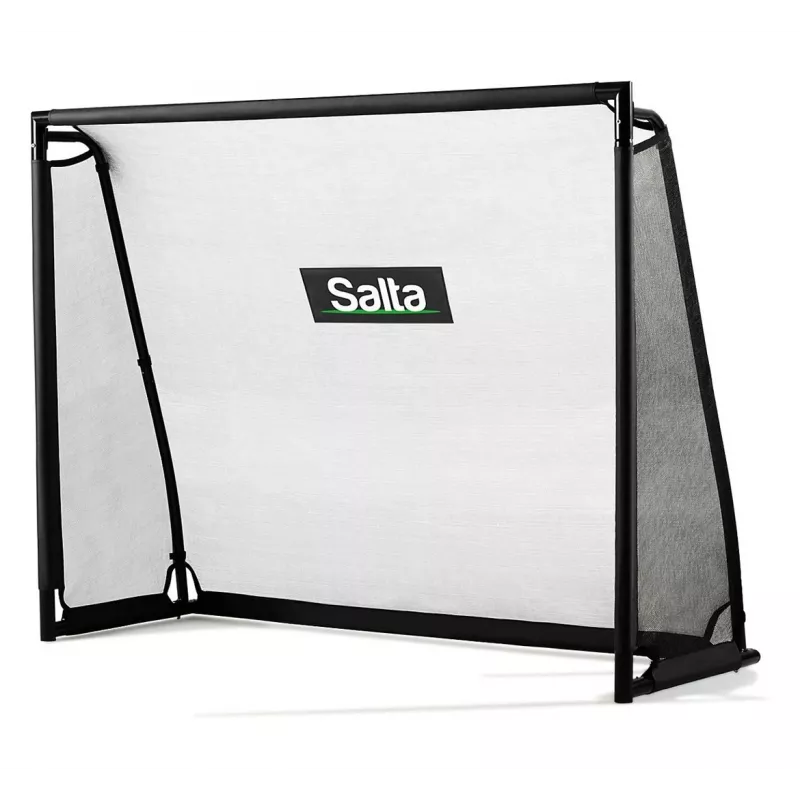 Vrijstaand voetbaldoel Salta 5125 voor kinderen zwart 220x80x170 cm