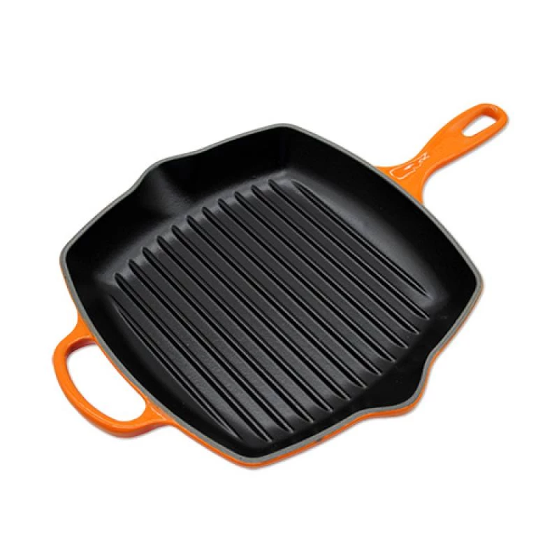 Le Creuset Signature vierkante grillpan 26 cm ovenrood (20183260900422)