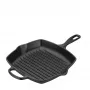 Le Creuset Signature vierkante grillpan 26 cm satijnzwart (20183260000422)