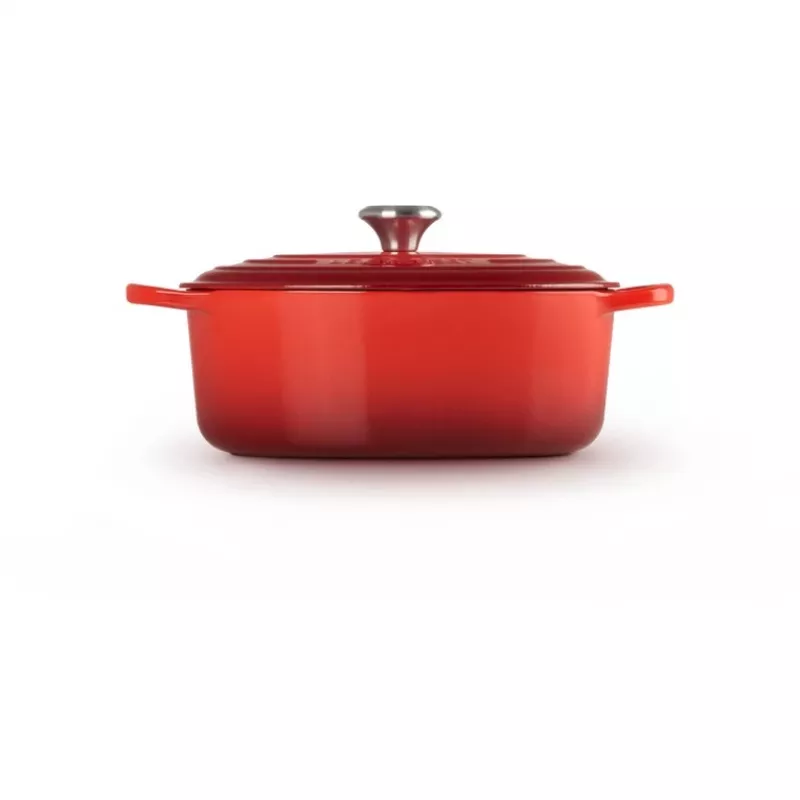 Le Creuset Signature braadpan ovaal 29 cm kersenrood