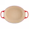 Le Creuset Signature braadpan ovaal 29 cm kersenrood