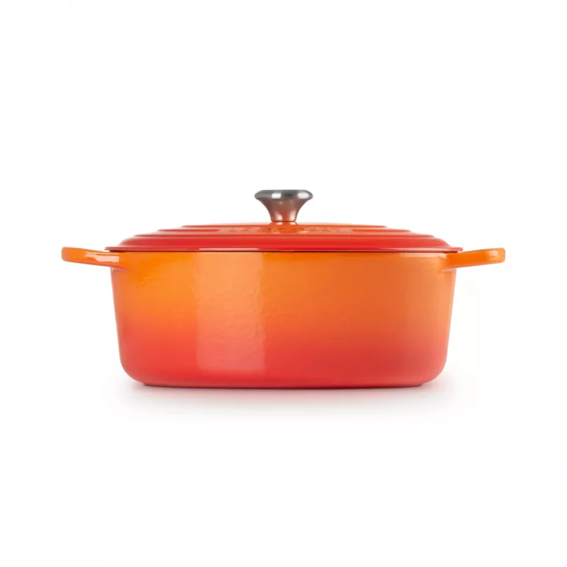 Le Creuset Signature braadpan ovaal 33cm ovenrood (21178330902430)