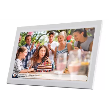 Denver PFF-1503WMK2 15.6 inch Wi-Fi digitale fotolijst, wit