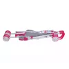 Poppenwagen milly mally Julia Prestige roze — lichte compacte poppenwagen, model 2722