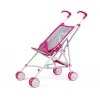 Poppenwagen milly mally Julia Prestige roze — lichte compacte poppenwagen, model 2722