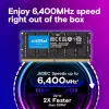Notebookgeheugen DDR5 CSODIMM 32GB (1*32GB)/6400 CL52