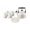 Le Creuset Traditional Fluitketel voor het fornuis, 2,1 l, Meringue (40102027160000)