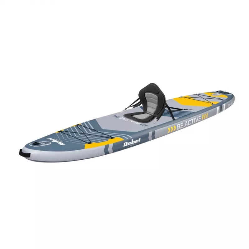Opblaasbaar SUP-board Rebel ACTIVE 350x81x15 cm set - model RBA-4500, allround-touring-paddleboard