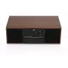 Mini-toren muzieksysteem JVC RD-E761, 2x8 W RMS, Bluetooth 4.2, USB, CD, FM, houten behuizing, zwart