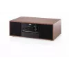 Mini-toren muzieksysteem JVC RD-E761, 2x8 W RMS, Bluetooth 4.2, USB, CD, FM, houten behuizing, zwart