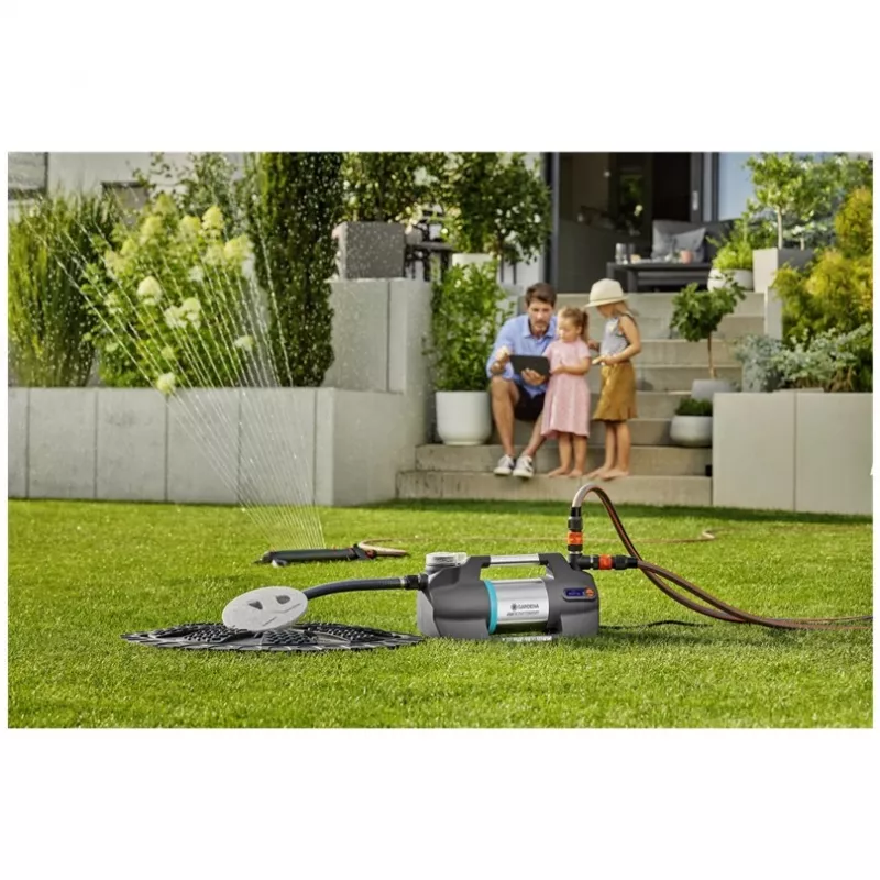 Tuinpomp 6300 SilentComfort donkergrijs roestvrijstaal 1050 watt Bluetooth model 2023