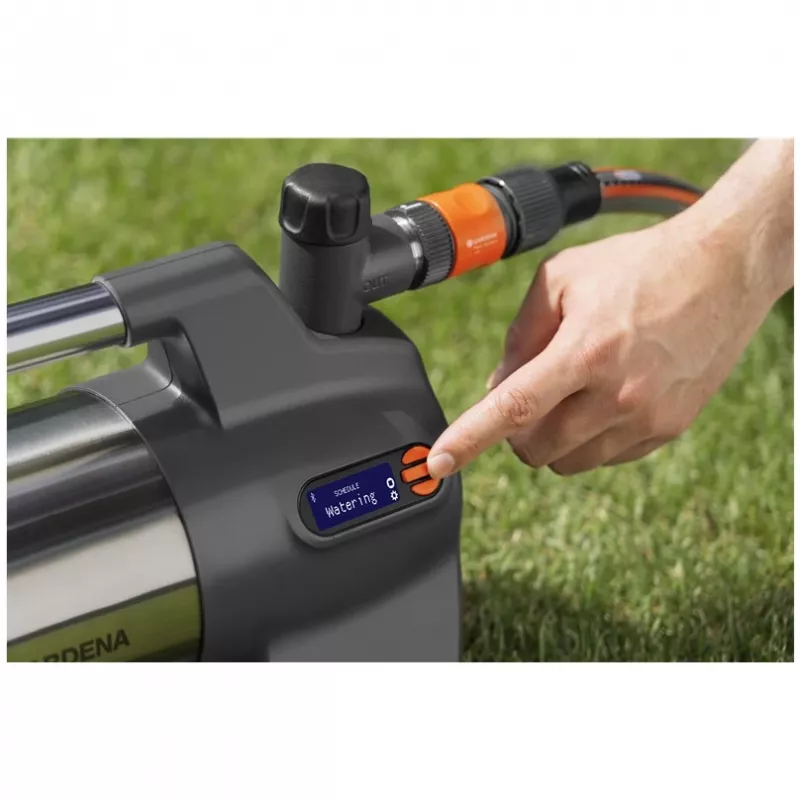 Tuinpomp 6300 SilentComfort donkergrijs roestvrijstaal 1050 watt Bluetooth model 2023