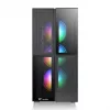 PC-behuizing Thermaltake Versa T26 TG ARGB midi tower zwart
