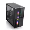 PC-behuizing Thermaltake Versa T26 TG ARGB midi tower zwart