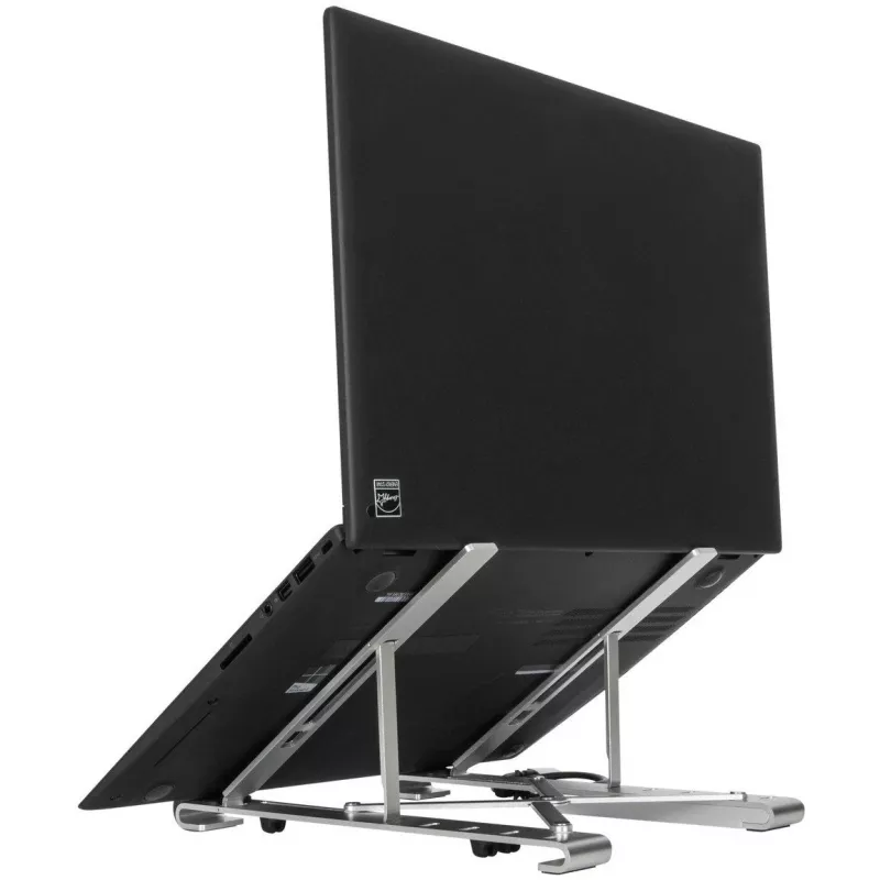 Draagbare standaard met geïntegreerd dock dockingstation + notebook-houder USB-C 3.2 Gen 1 Thunderbolt 3
