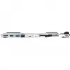 Draagbare standaard met geïntegreerd dock dockingstation + notebook-houder USB-C 3.2 Gen 1 Thunderbolt 3