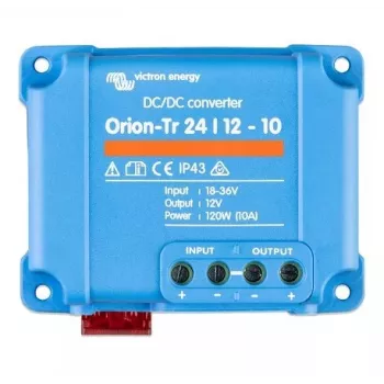 DC-DC-converter Victron Energy Orion-Tr 24/12-10 120 W niet geïsoleerd, 24 V naar 12 V, 10 A