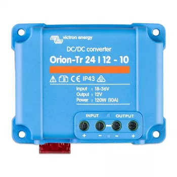 DC-DC-converter Victron Energy Orion-Tr 24/12-10 120 W niet geïsoleerd, 24 V naar 12 V, 10 A