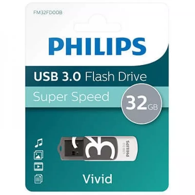 USB-flashdrive Philips 32 GB USB Type-A 3.2 Gen 1 FM32FD00B