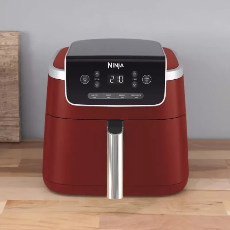 Ninja AF140EUCM friteuse single 4,7 L staande heteluchtfriteuse kaneelkleur