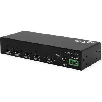 EXSYS EX-12294HMS USB 3.2 Gen 2 metalen hub, 4-poorts (4x USB-C)