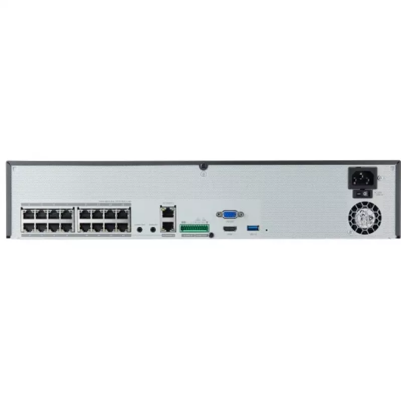 Hanwha XRN-1620SB1 16-kanaals netwerkvideorecorder 3840x2160