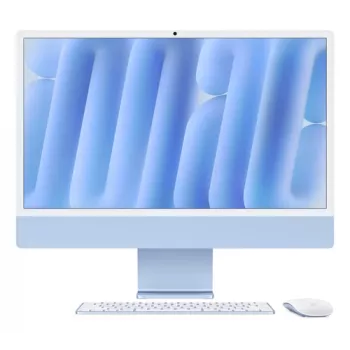 Apple iMac24 blauw/M4-8C-CPU 8C-GPU/16GB/256GB SSD/NK-ID-German/MM2