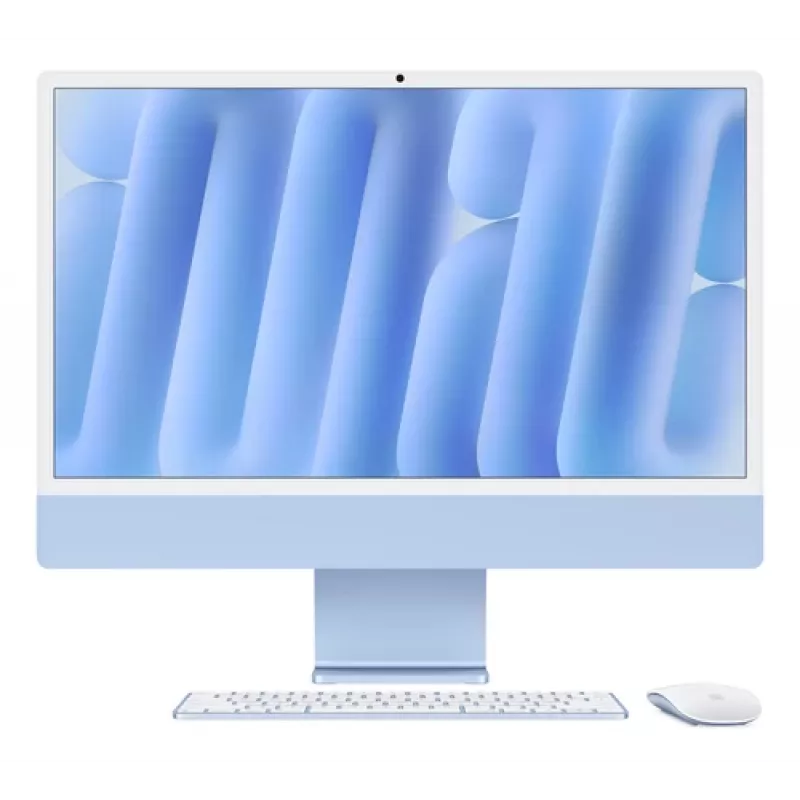 Apple iMac24 blauw/M4-8C-CPU 8C-GPU/16GB/256GB SSD/NK-ID-German/MM2