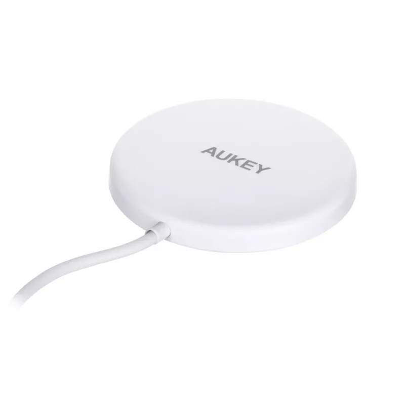 AUEKY Aircore Magnetic LC-A1 Draadloze magnetische oplader QI USB-C 15W wit