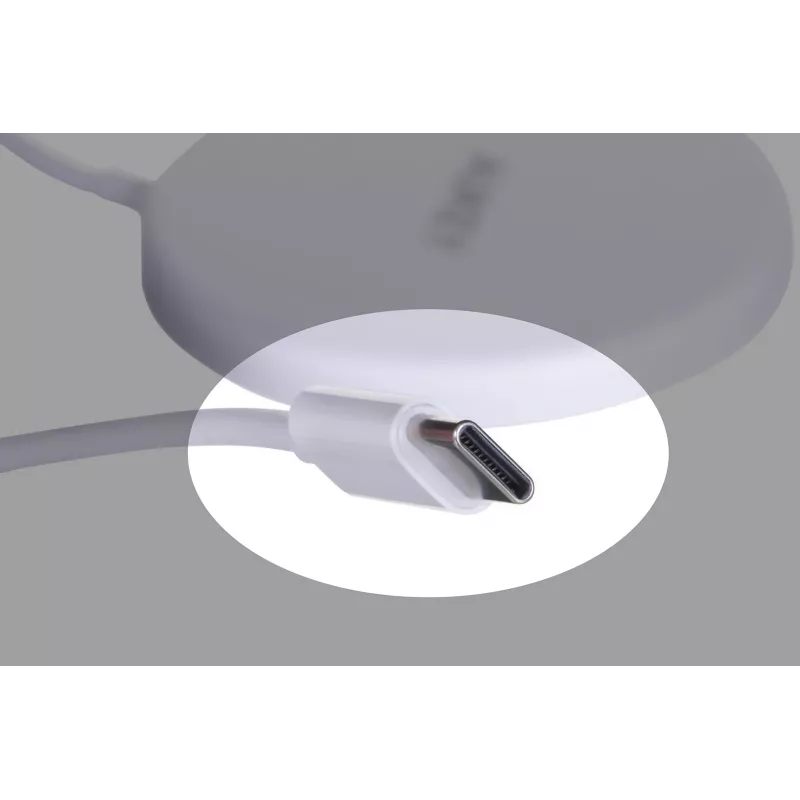 AUEKY Aircore Magnetic LC-A1 Draadloze magnetische oplader QI USB-C 15W wit