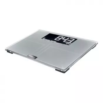 Soehnle Shape Sense Connect 200 rechthoekig zilver elektronische personenweegschaal