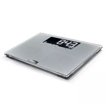 Soehnle Shape Sense Connect 200 rechthoekig zilver elektronische personenweegschaal