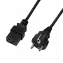 LogiLink CP152 stroomkabel zwart 1,8 m CEE7/7 IEC C19 (CP152)