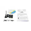 EXSYS 2-poorts USB 3.2 Gen 1 PCIe-kaart 3A Renesas