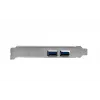 EXSYS 2-poorts USB 3.2 Gen 1 PCIe-kaart 3A Renesas