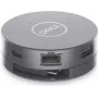 Dell 6-in-1-USB-C-multiport-adapter – DA305 - bedraad - USB 3.2 Gen 2 (3.1 Gen 2) Type-C - 10,100,1000 Mbit/s - zilver - 3840 x 2160 pixels - Dell